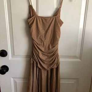 Gold sparkly dress
